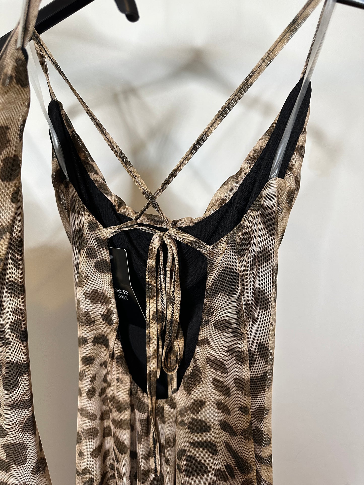 ‘MADISON’ Leopard print dress