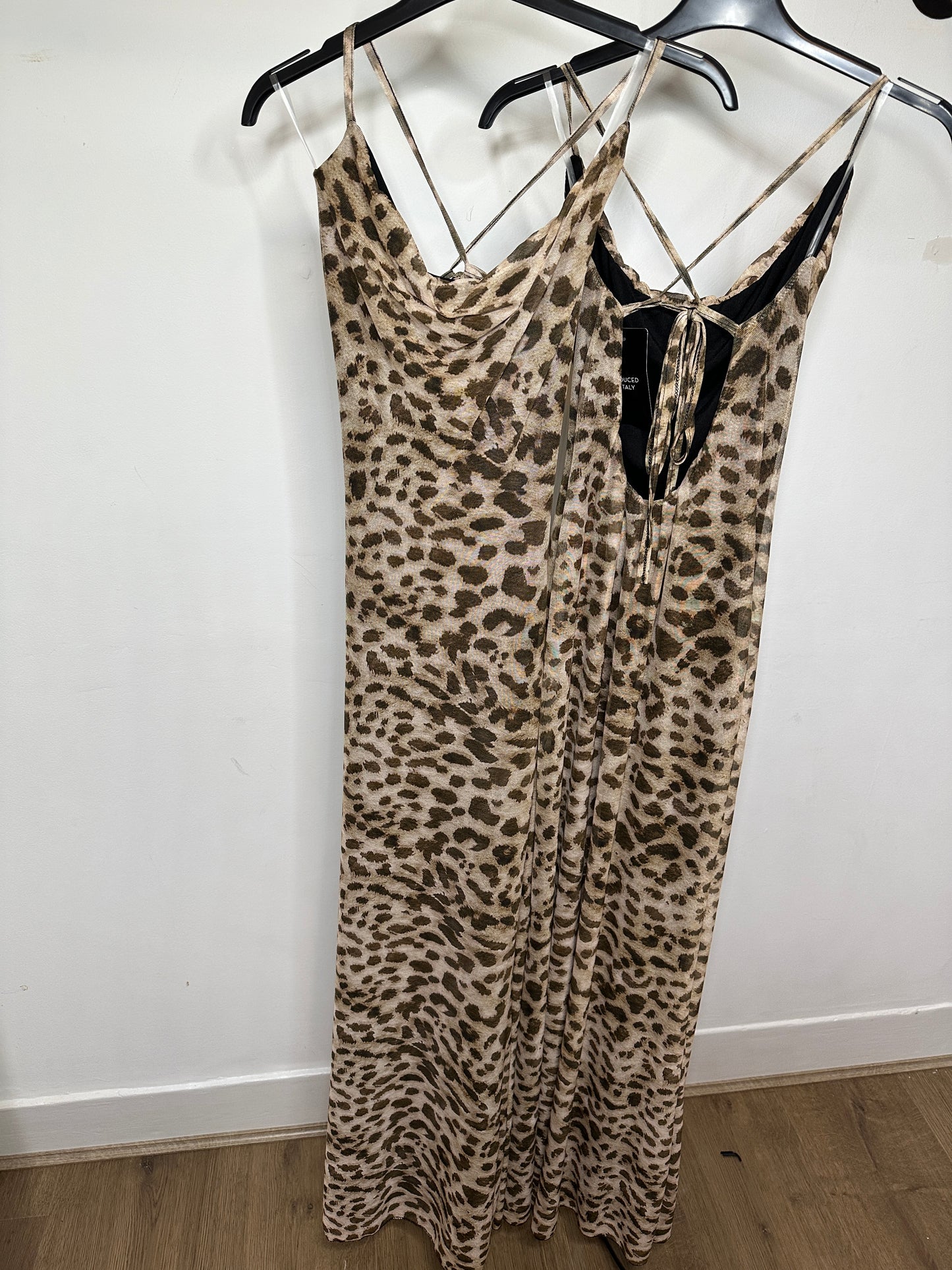 ‘MADISON’ Leopard print dress