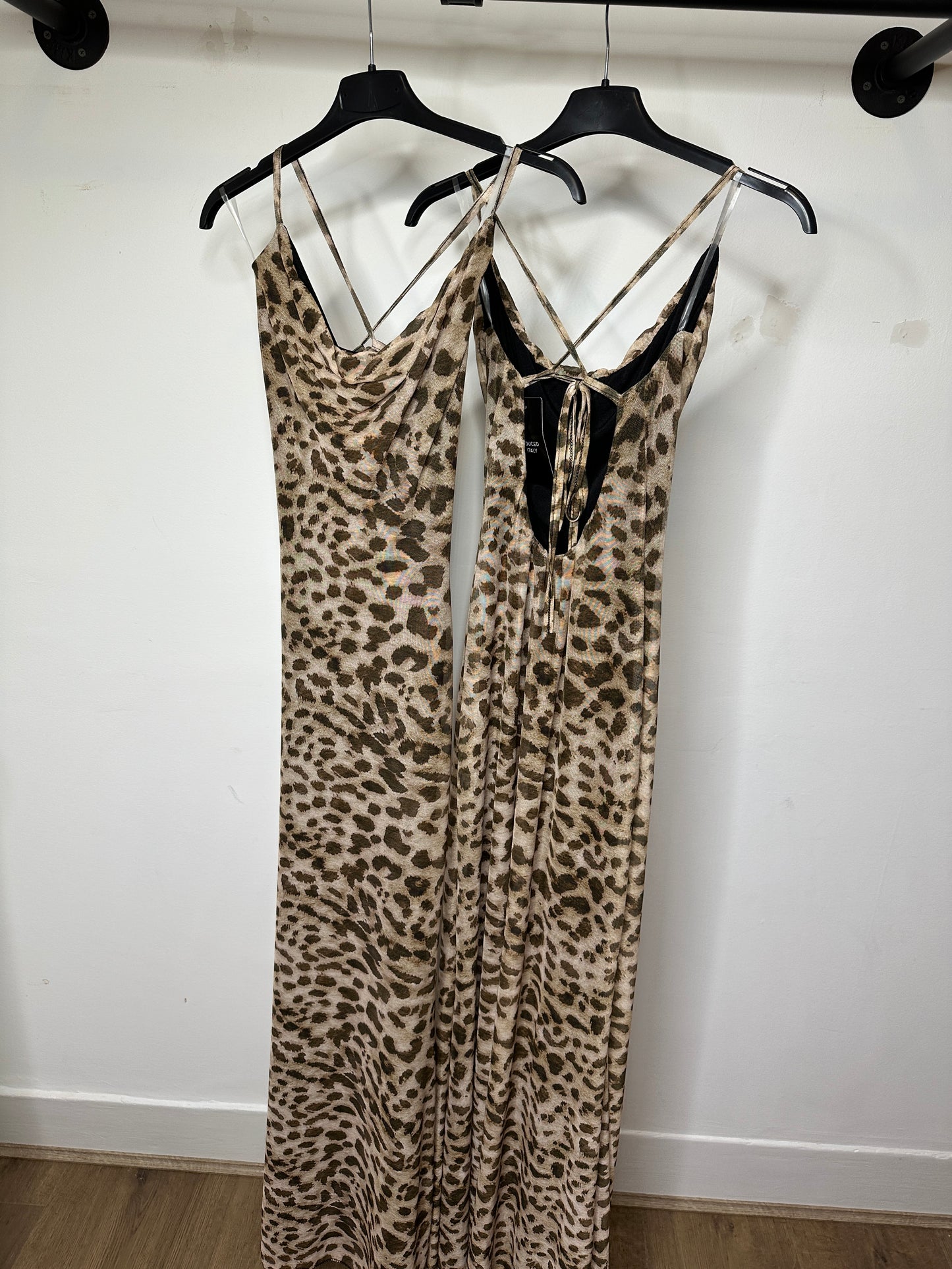 ‘MADISON’ Leopard print dress